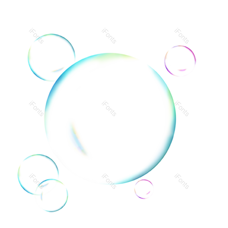 气泡图片,小元素元素,梦幻PNG,泡泡免抠素材